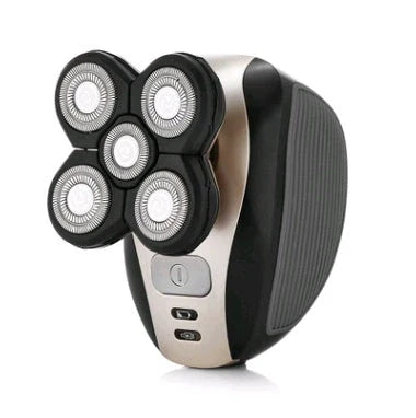 5-in-1 Rechargeable Electric Shaver for Men - Powerful, Versatile Grooming Tool with Waterproof and Easy-Clean Design