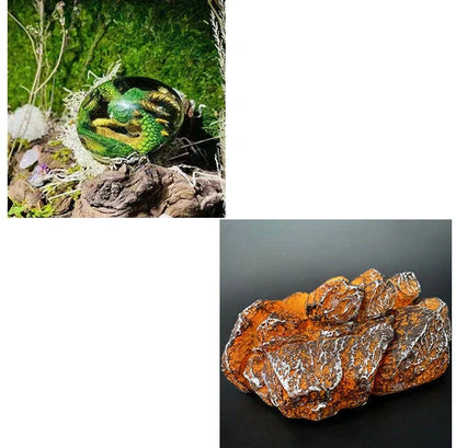 Lava Dragon Egg Desktop Decoration Dinosaur Egg Resin Crafts in various colours
