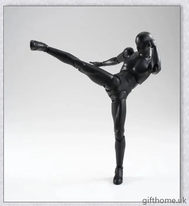 Premium drawing figures with articulated joints and customizable accessories for artists