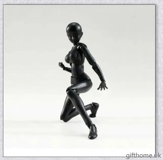 Premium drawing figures with articulated joints and customizable accessories for artists