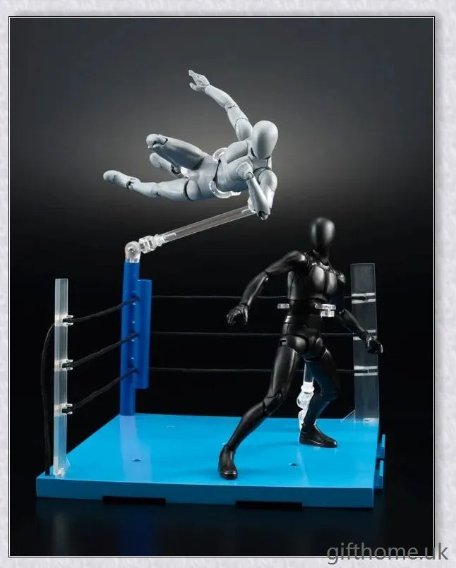 Premium drawing figures with articulated joints and customizable accessories for artists