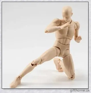 Premium drawing figures with articulated joints and customizable accessories for artists