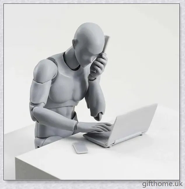 Premium drawing figures with articulated joints and customizable accessories for artists