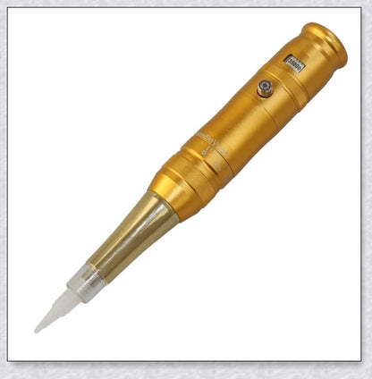 Professional Wireless Permanent Makeup Machine Pen with adjustable speed, long-lasting battery, and ergonomic design for precise, long-lasting eyebrow, eyeliner, and lip liner application.