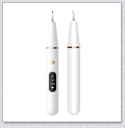 Ultrasonic dental scaler for deep cleaning and plaque removal, with multiple cleaning modes and a rechargeable battery for convenient use.