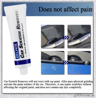 A car scratch repair polish wax cream that effectively removes light scratches, swirls, and blemishes from your vehicle's paint.
