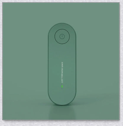 Portable and personal negative ion air purifier for removing dust, smoke, and odours