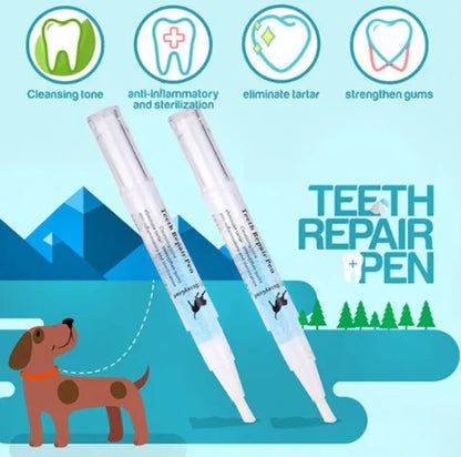 Pet Teeth Cleaning Pen - Innovative plant-based formula for effortless dental care of dogs and cats