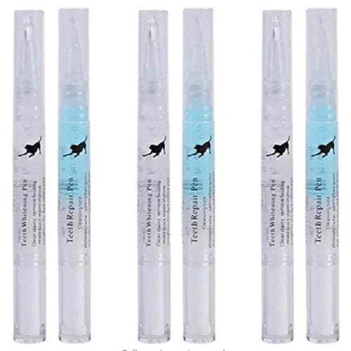 Pet Teeth Cleaning Pen - Innovative plant-based formula for effortless dental care of dogs and cats