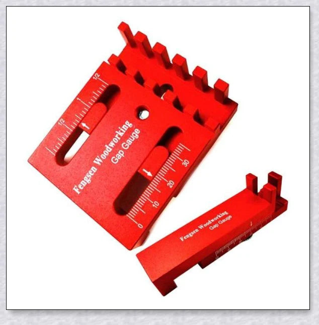 Premium aluminium alloy Woodworking Gap Gauge with accurate scale for precise measurements