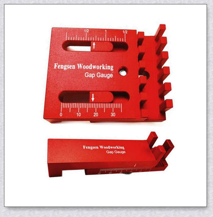 Premium aluminium alloy Woodworking Gap Gauge with accurate scale for precise measurements