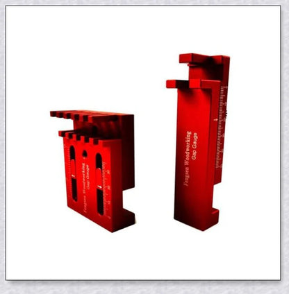 Premium aluminium alloy Woodworking Gap Gauge with accurate scale for precise measurements