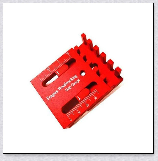Premium aluminium alloy Woodworking Gap Gauge with accurate scale for precise measurements