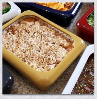 The Classy Casserole Carrier - a stylish and convenient way to transport and serve hot or cold dishes for British gatherings and events