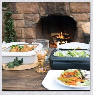 The Classy Casserole Carrier - a stylish and convenient way to transport and serve hot or cold dishes for British gatherings and events