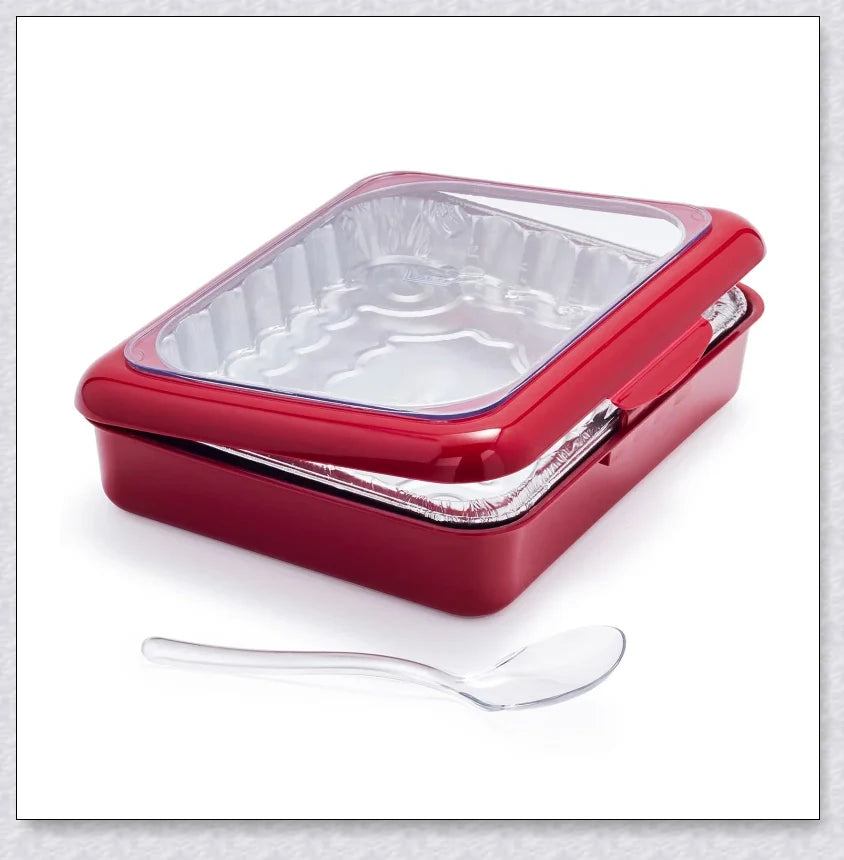 The Classy Casserole Carrier - a stylish and convenient way to transport and serve hot or cold dishes for British gatherings and events