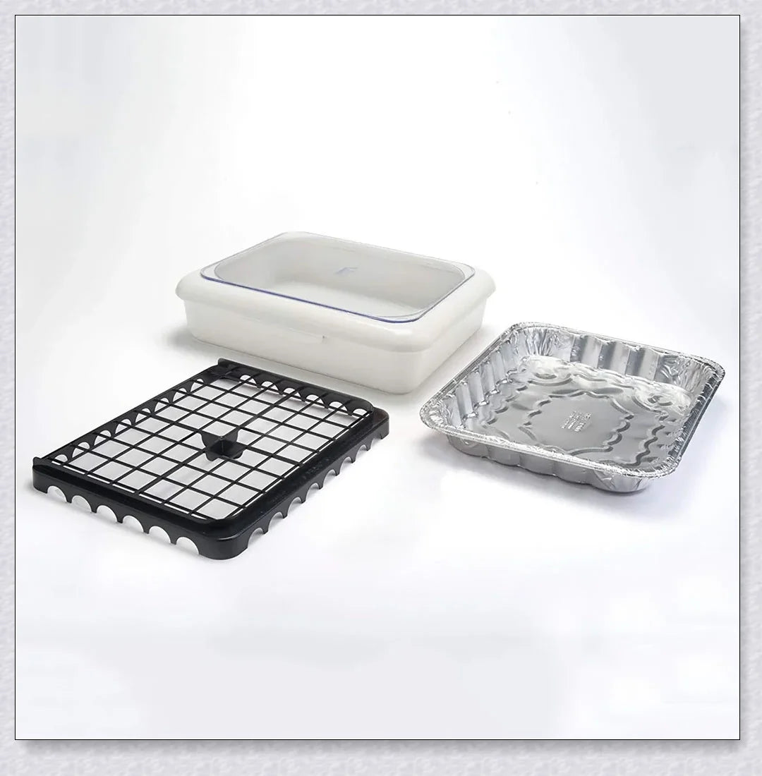 The Classy Casserole Carrier - a stylish and convenient way to transport and serve hot or cold dishes for British gatherings and events
