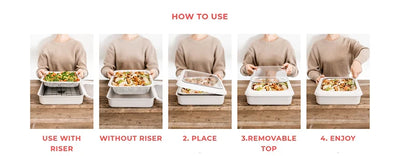 The Classy Casserole Carrier - a stylish and convenient way to transport and serve hot or cold dishes for British gatherings and events