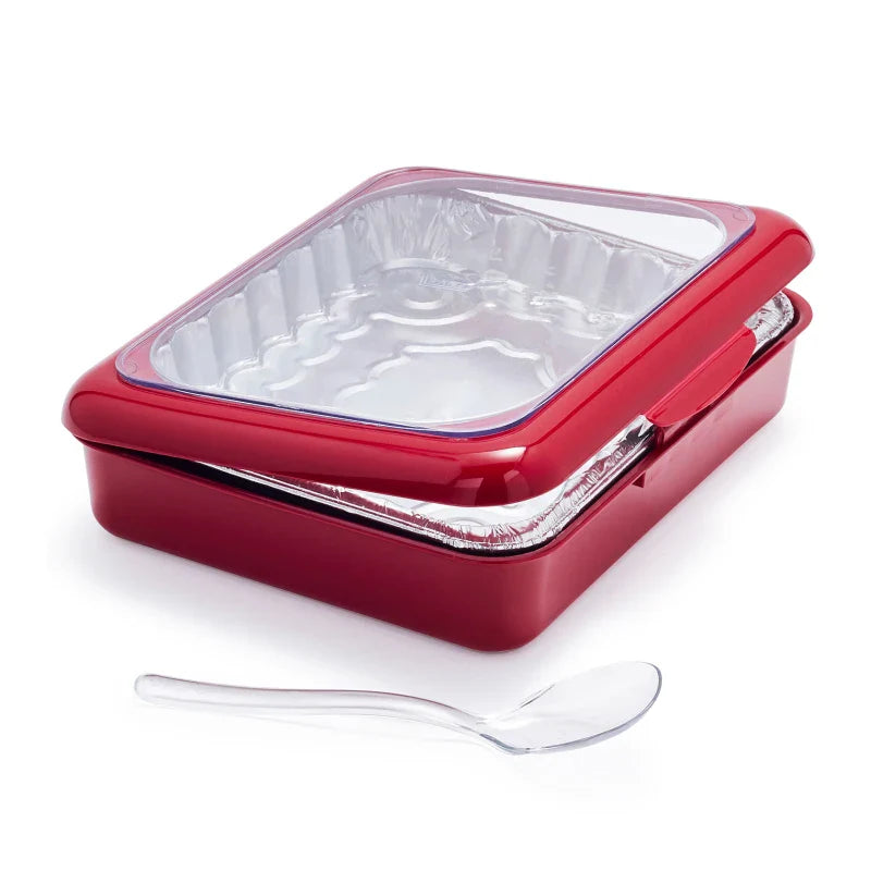 The Classy Casserole Carrier - a stylish and convenient way to transport and serve hot or cold dishes for British gatherings and events