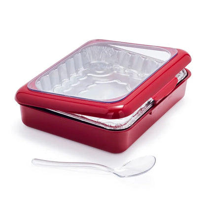 The Classy Casserole Carrier - a stylish and convenient way to transport and serve hot or cold dishes for British gatherings and events