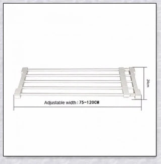 Retractable Dog Gate - Adjustable Indoor Pet Barrier with Durable Plastic-Coated Iron Pipe Construction