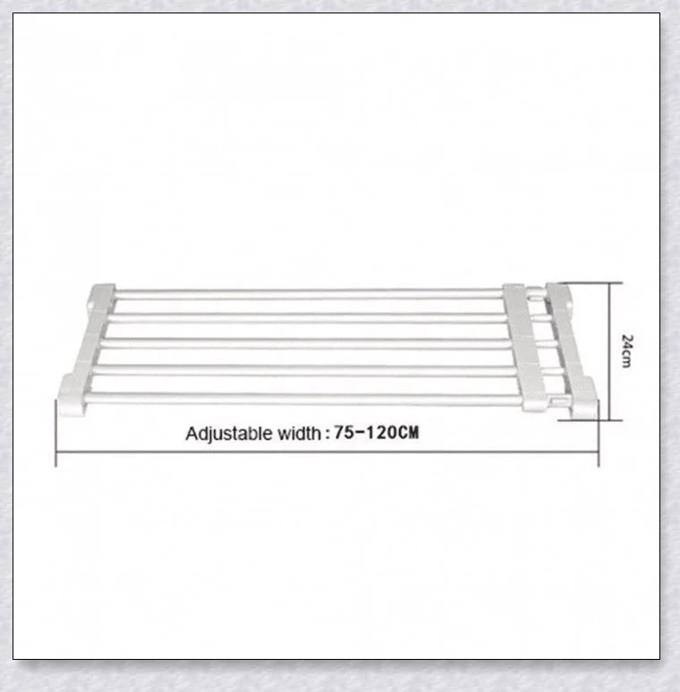 Retractable Dog Gate - Adjustable Indoor Pet Barrier with Durable Plastic-Coated Iron Pipe Construction