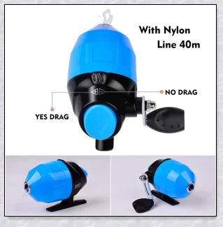 A versatile and durable fishing pole kit designed for kids, featuring a telescopic design, multiple hooks and baits, and a travel bag for easy portability.