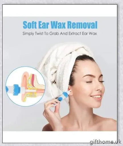 Ear Wax Vacuum Cleaner Removal Kit - Powerful suction tool for safe and effective earwax removal