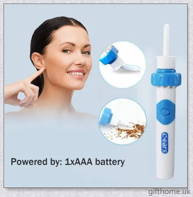 Ear Wax Vacuum Cleaner Removal Kit - Powerful suction tool for safe and effective earwax removal