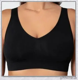 Seamless comfort bra made with premium nylon-spandex blend for all-day ease and a smooth, flattering silhouette