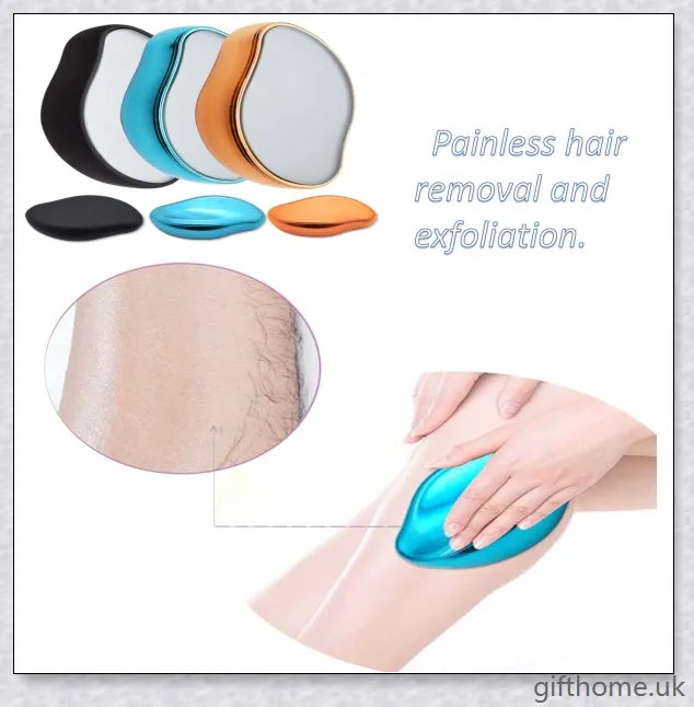 Crystal Hair Removal Eraser - Gentle, Effective, and Eco-Friendly Hair Removal Device
