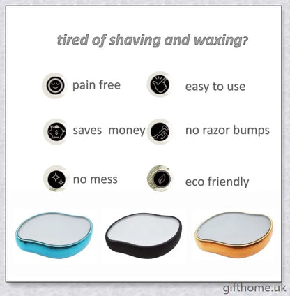 Crystal Hair Removal Eraser - Gentle, Effective, and Eco-Friendly Hair Removal Device