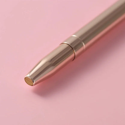 Fashion Makeup Lip Brush and Lipstick Concealer Brush Kit with gold handle and high-quality synthetic bristles