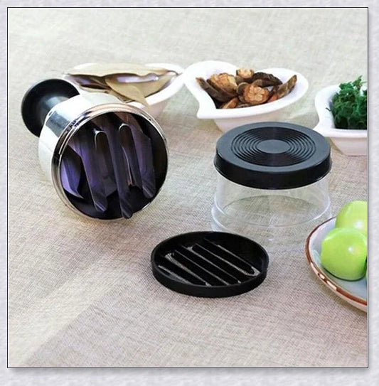 The Onion Chopper - a versatile and efficient kitchen tool for chopping vegetables, herbs, and more with ease