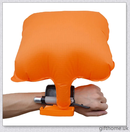 Anti Drowning Flotation Bracelet with 4 CO2 Cylinders - Durable, Comfortable, and Lifesaving Water Safety Device