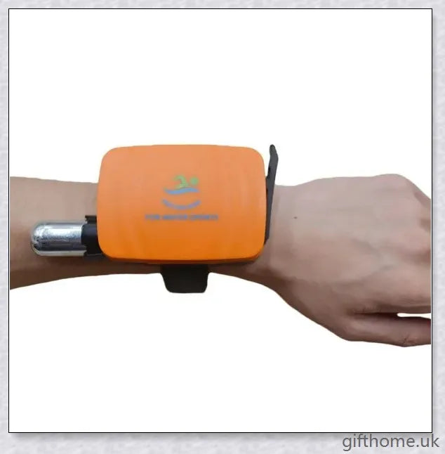 Anti Drowning Flotation Bracelet with 4 CO2 Cylinders - Durable, Comfortable, and Lifesaving Water Safety Device