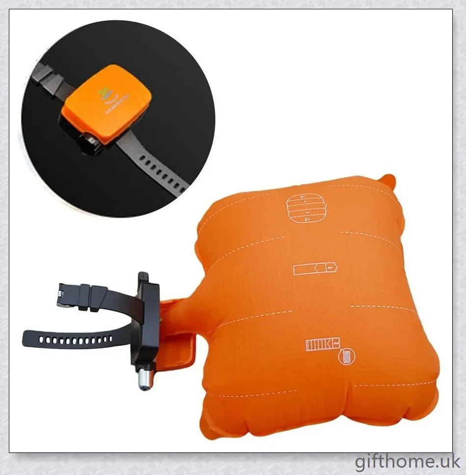 Anti Drowning Flotation Bracelet with 4 CO2 Cylinders - Durable, Comfortable, and Lifesaving Water Safety Device
