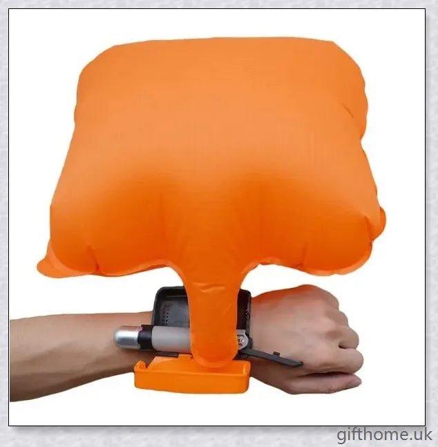 Anti Drowning Flotation Bracelet with 4 CO2 Cylinders - Durable, Comfortable, and Lifesaving Water Safety Device