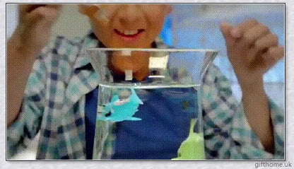 Captivating Electric Robot Fish with natural swimming movements, available in Clownfish, Angelfish, and LED Patterned designs