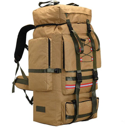 130L extra large outdoor camping rescue luggage quilt backpack with Oxford cloth construction and various colour options