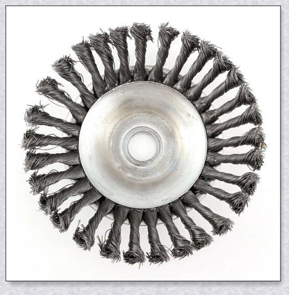 Unbreakable wired trimmer blade made from high-grade steel alloy for cutting through weeds, grass, and branches efficiently