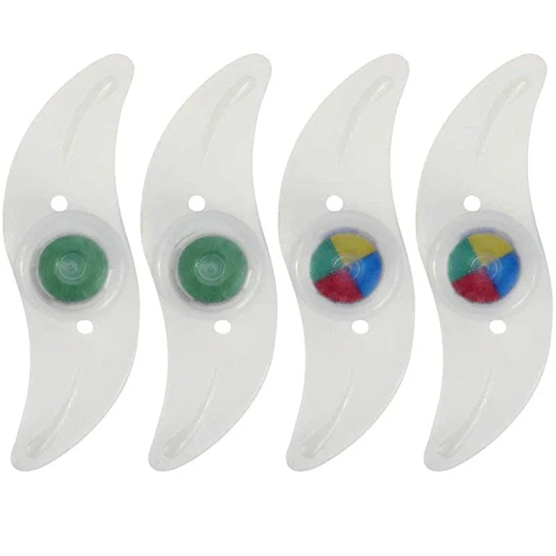 Waterproof LED bicycle spoke light for enhanced night-time visibility