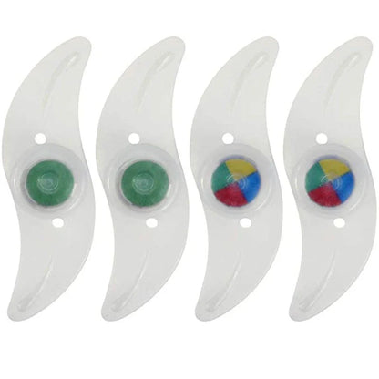 Waterproof LED bicycle spoke light for enhanced night-time visibility