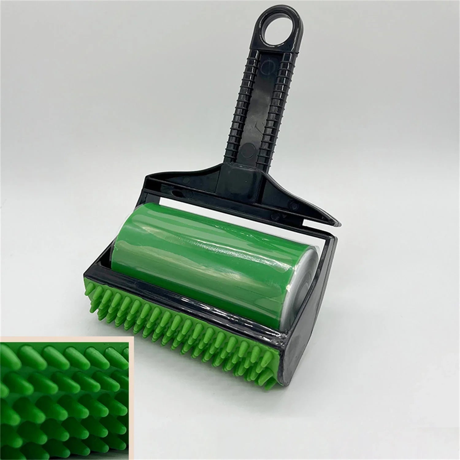 Reusable lint roller with powerful adhesive for picking up pet hair, dust, and other debris from clothes, furniture, and more