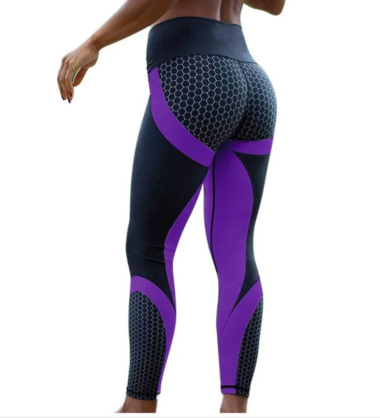 Women's seamless yoga leggings in various colours, perfect for fitness and yoga