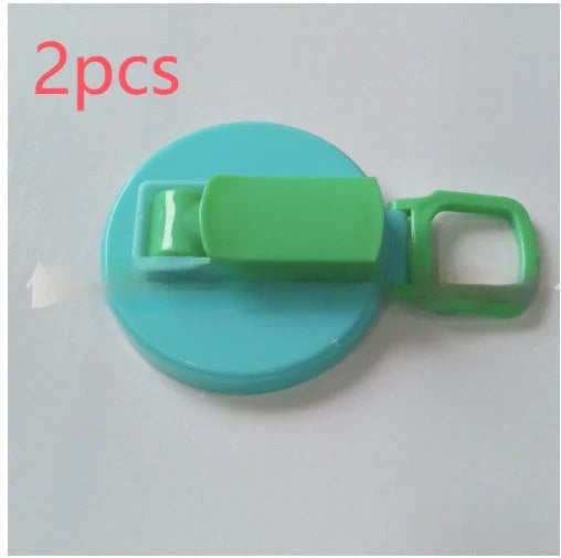 Reusable soda can lid with straw in various colours, fitting standard Coke cans