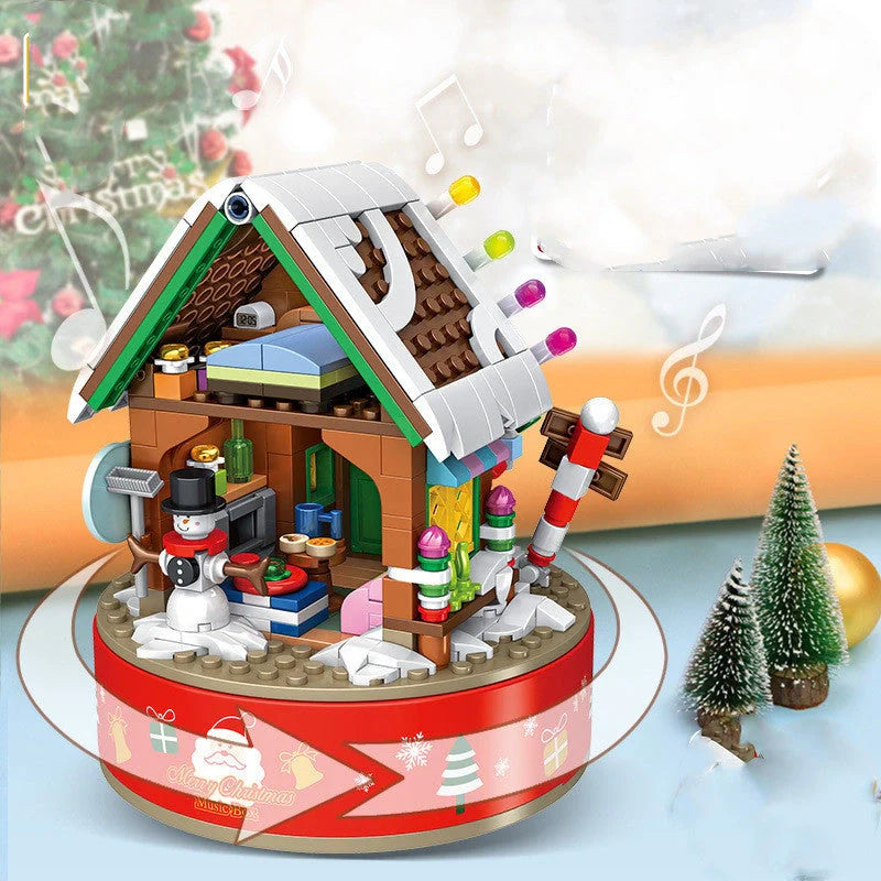DIY LED Music Box Christmas Tree Ornaments for creative holiday decorating