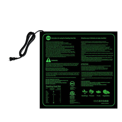 Waterproof Seedling Heating Mat for plant germination and terrarium heating