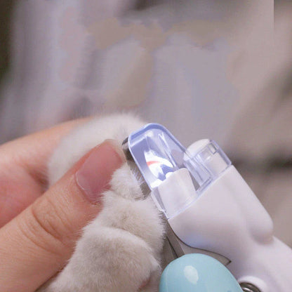 Premium electric pet nail grinder with LED light for safe, precise nail trimming of cats and dogs