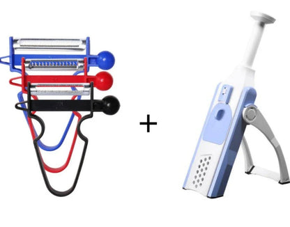 Premium Multifunctional Vegetable Slicer and Chopper with Stainless Steel Blades and Durable ABS Construction